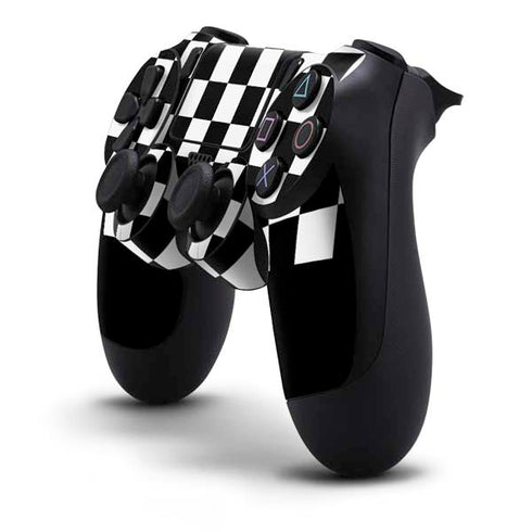 Checkerboard Split PS4 Controller Skin