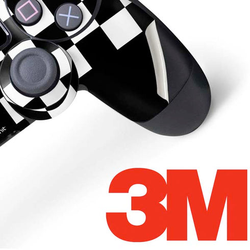 Checkerboard Split PS4 Controller Skin