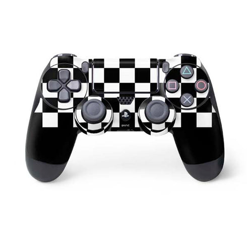 Checkerboard Split PS4 Controller Skin