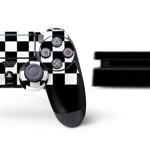 Checkerboard Split PS4 Slim Bundle Skin
