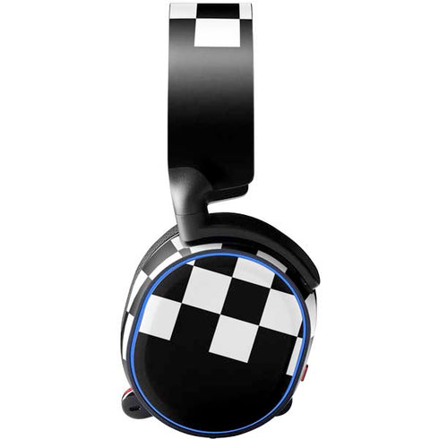 Checkerboard Split SteelSeries Arctis 3 Skin