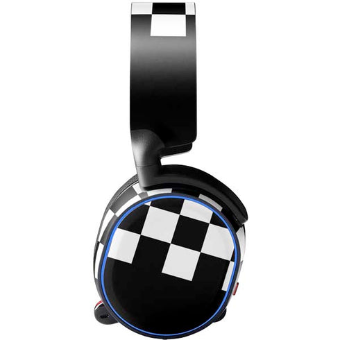 Checkerboard Split SteelSeries Arctis 5 Skin