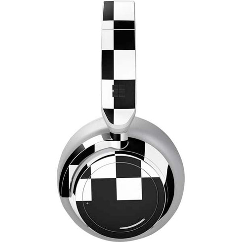 Checkerboard Split Surface Headphones Skin