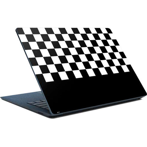 Checkerboard Split Surface Laptop Skin
