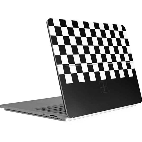 Checkerboard Split Surface Laptop Studio Skin