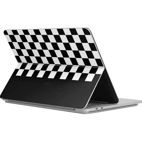 Checkerboard Split Surface Laptop Studio Skin