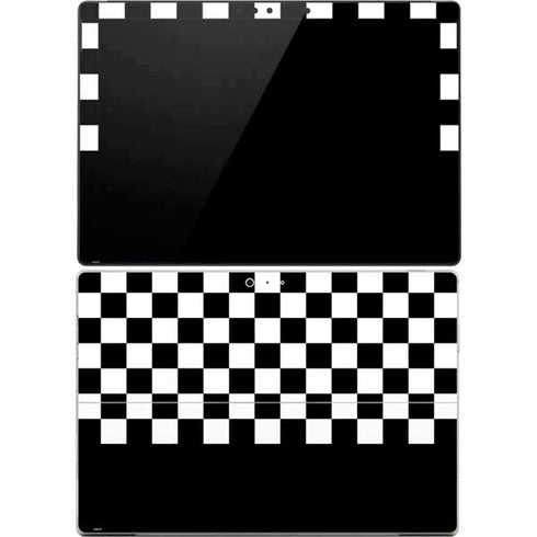 Checkerboard Split Surface Pro 4 Skin