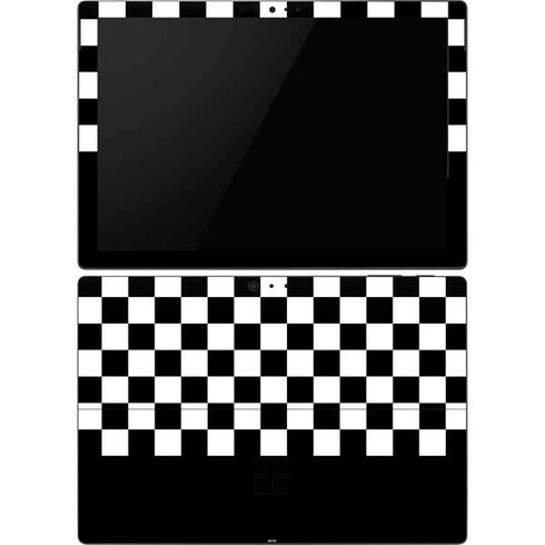 Checkerboard Split Surface Pro 6 Skin