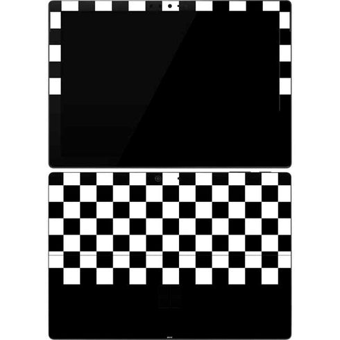 Checkerboard Split Surface Pro 7 Skin
