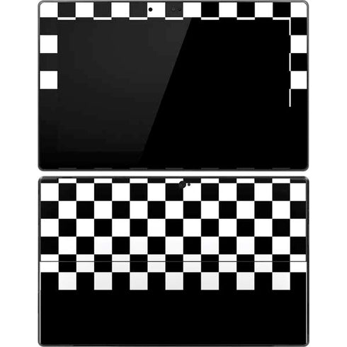 Checkerboard Split Surface Pro Tablet Skin