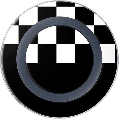 Checkerboard Split Wireless Charger Skin