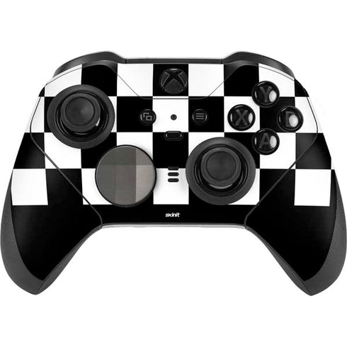 Checkerboard Split Xbox Elite Wireless Controller Series 2 Skin