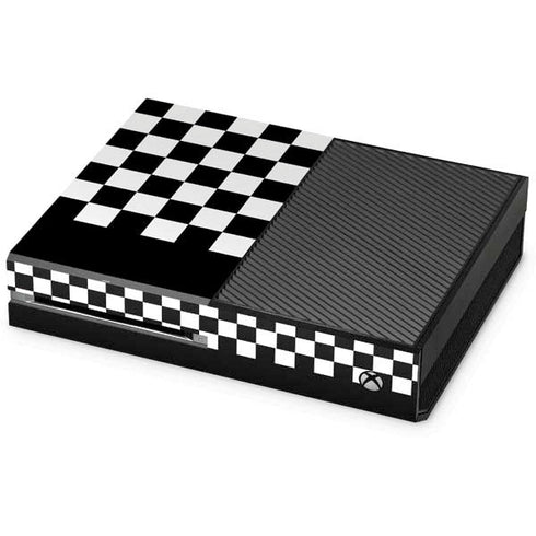 Checkerboard Split Xbox One Console Skin
