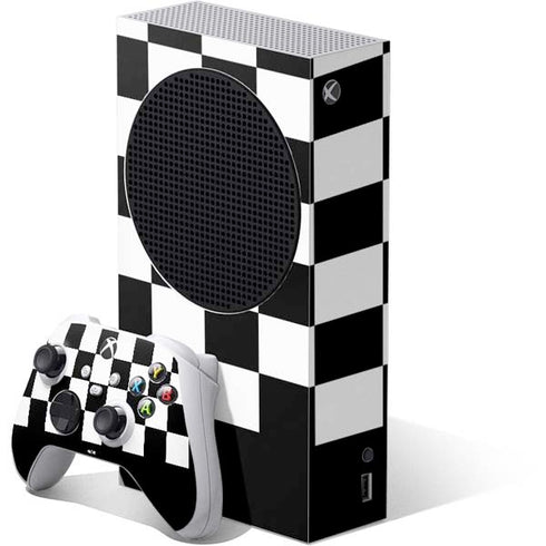 Checkerboard Split Xbox Series S Bundle Skin