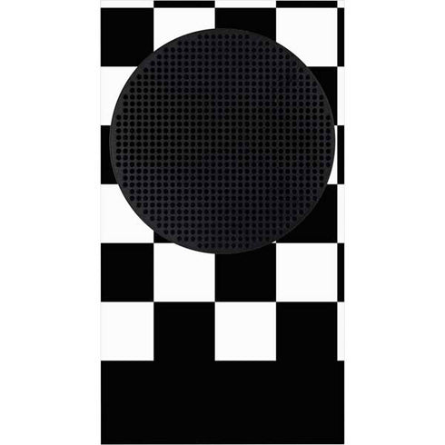Checkerboard Split Xbox Series S Console Skin