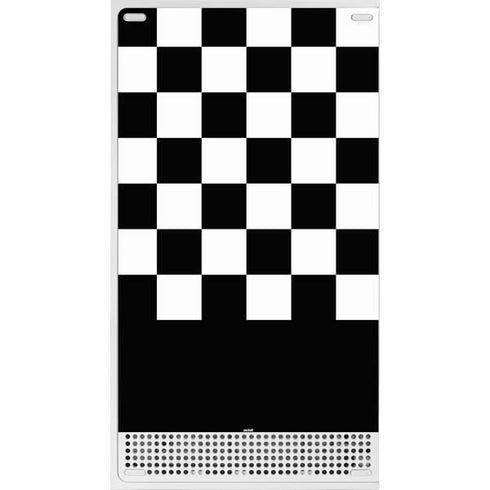 Checkerboard Split Xbox Series S Console Skin