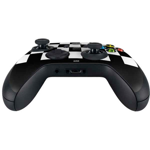 Checkerboard Split Xbox Series X Controller Skin
