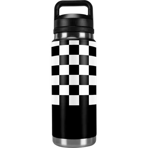 Checkerboard Split YETI Rambler 26oz Bottle Skin
