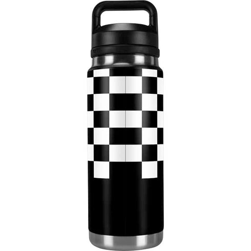 Checkerboard Split YETI Rambler 26oz Bottle Skin