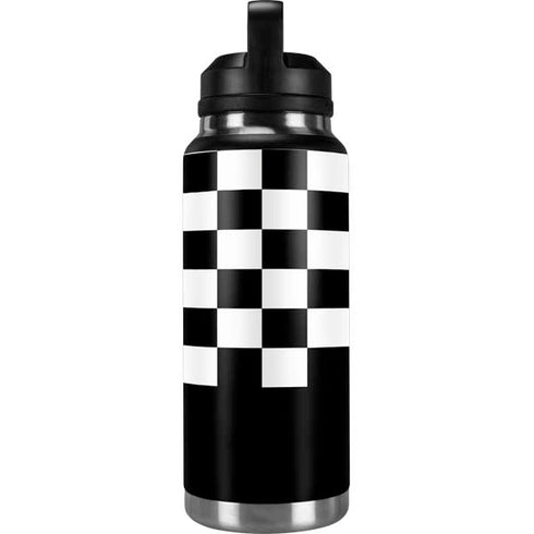 Checkerboard Split YETI Rambler 36oz Bottle Skin
