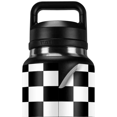 Checkerboard Split YETI Rambler 36oz Bottle Skin