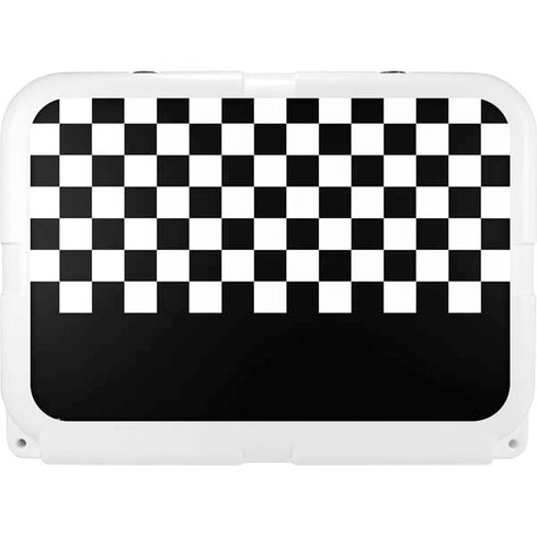 Checkerboard Split YETI Tundra 35 Hard Cooler Skin