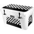 Checkerboard Split YETI Tundra 45 Hard Cooler Skin