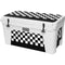 Checkerboard Split YETI Tundra 75 Hard Cooler Skin