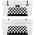 Checkerboard Split YETI Tundra 75 Hard Cooler Skin