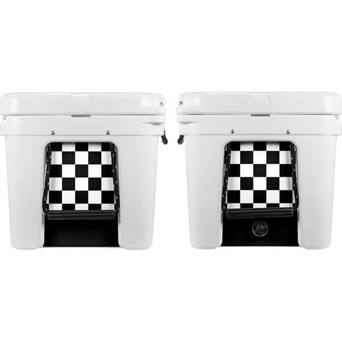 Checkerboard Split YETI Tundra 75 Hard Cooler Skin