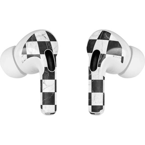 Checkered Marble Apple AirPods Pro Skin