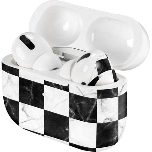 Checkered Marble Apple AirPods Pro Skin