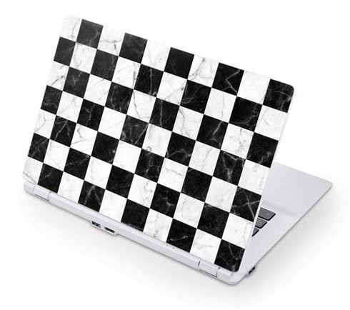 Checkered Marble Acer Chromebook Skin
