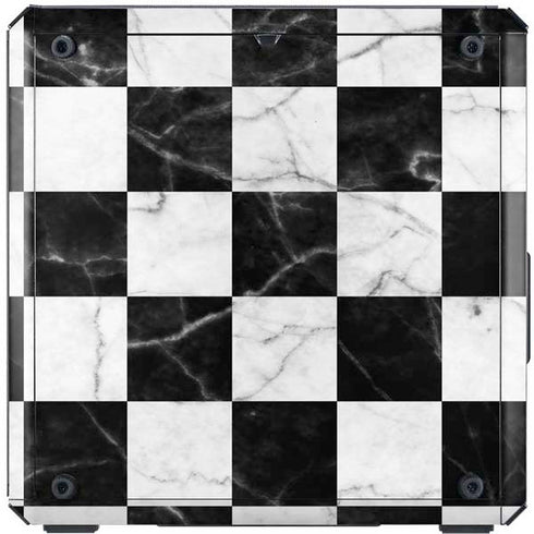 Checkered Marble Cooler Master MasterBox Q300L Mini Tower Skin
