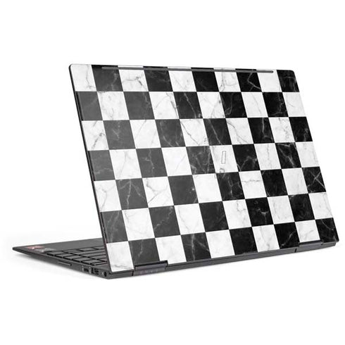 Checkered Marble HP Envy Skin