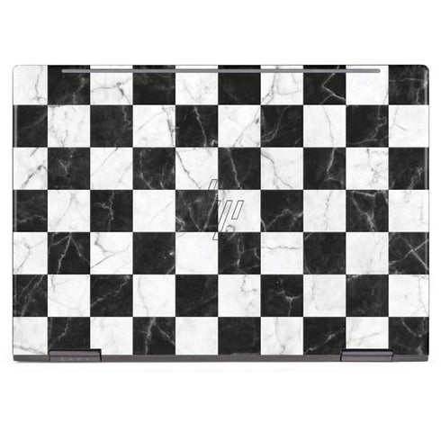 Checkered Marble HP Envy Skin
