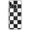 Checkered Marble Galaxy A20 Clear Case