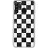 Checkered Marble Galaxy A21 Clear Case