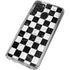 Checkered Marble Galaxy A21 Clear Case