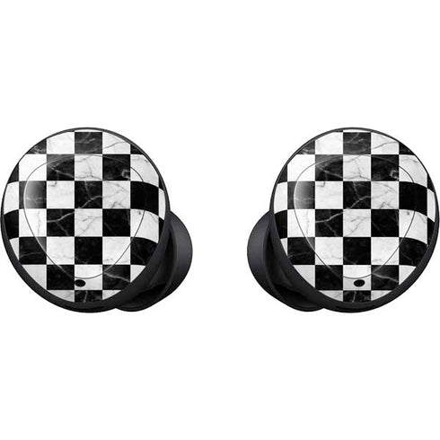 Checkered Marble Galaxy Buds Skin