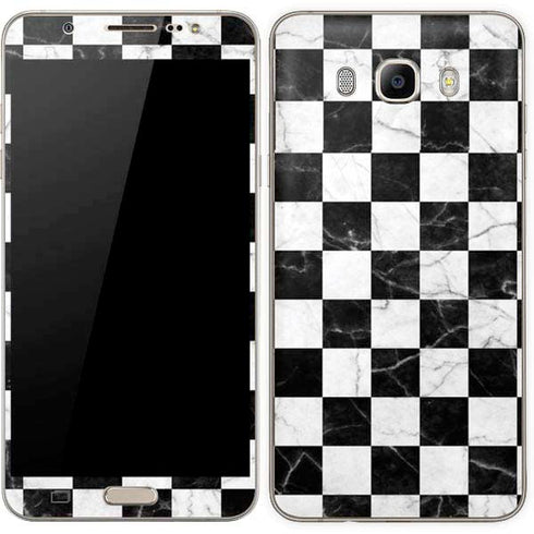 Checkered Marble Galaxy J7 Skin