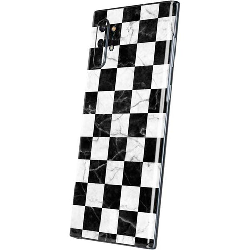 Checkered Marble Galaxy Note 10 Plus Skin