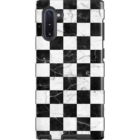 Checkered Marble Galaxy Note 10 Pro Case