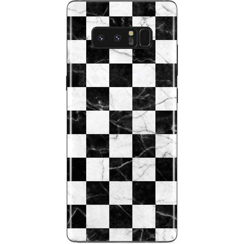 Checkered Marble Galaxy Note 8 Skin