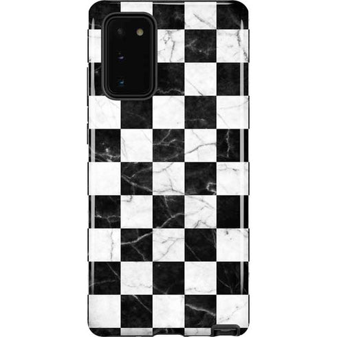 Checkered Marble Galaxy Note20 5G Pro Case