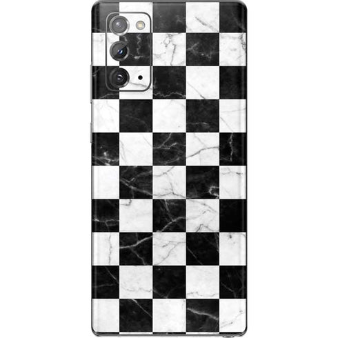 Checkered Marble Galaxy Note20 5G Skin