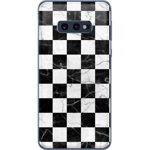 Checkered Marble Galaxy S10e Skin