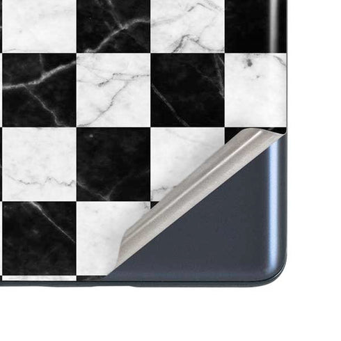 Checkered Marble Galaxy S20 Fan Edition Skin