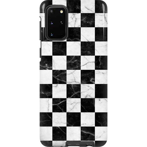 Checkered Marble Galaxy S20 Plus Pro Case