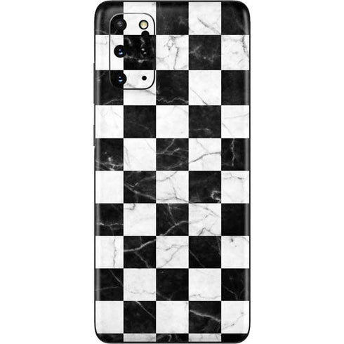 Checkered Marble Galaxy S20 Plus Skin
